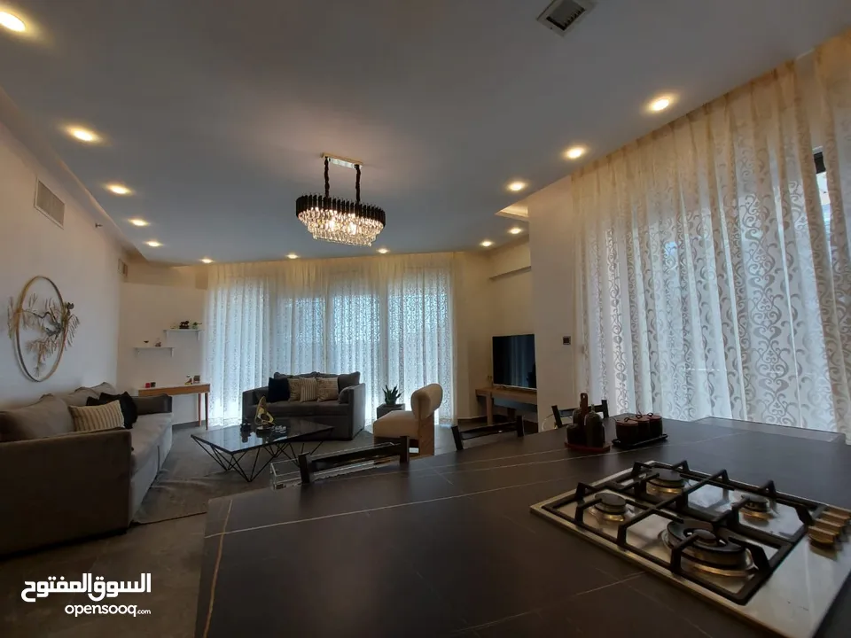 شقة فاخرة مفروشة للايجار 2 نوم في العبدلي ابراج داماك