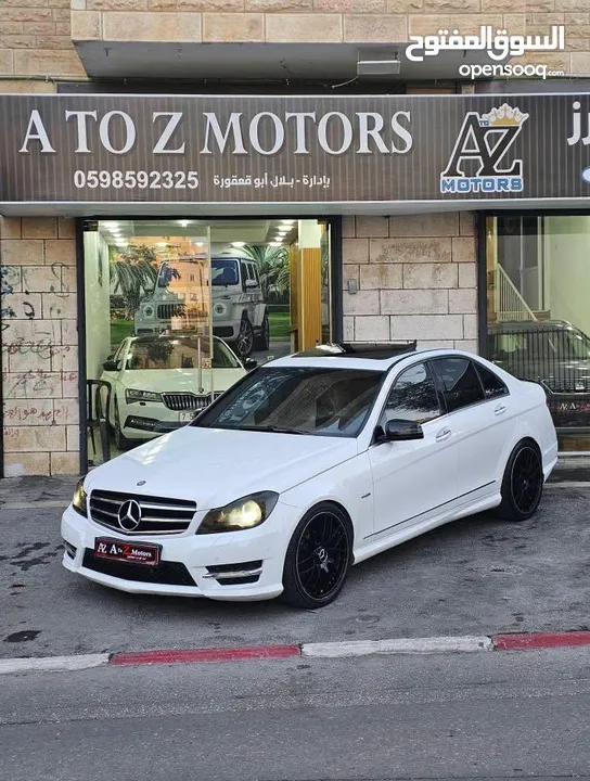 للبيع بسعر حرق كاش او نص بنص مرسيدس C250 فل الفل فتحه سقف كراسي كهرباء برادي خلفيه لدات اماميه وخلفي