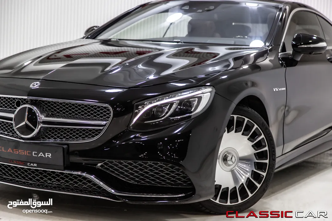 Mercedes S500 Coupe 2016 S65 body kit   السيارة مميزة جدا
