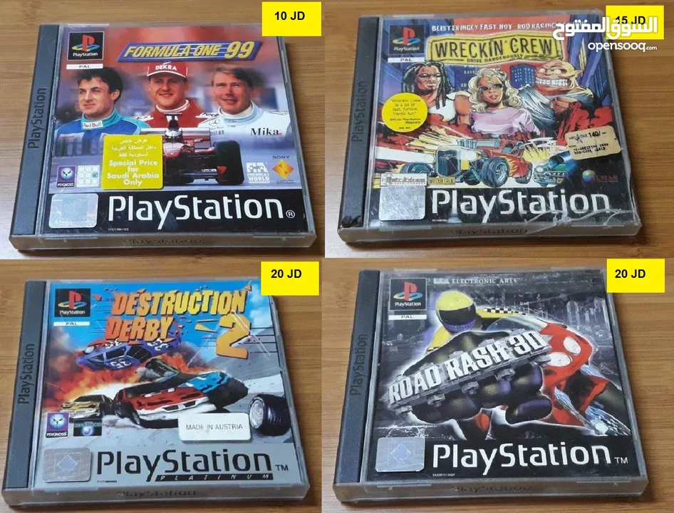 Original PlayStation 1 Ps2 Games and others