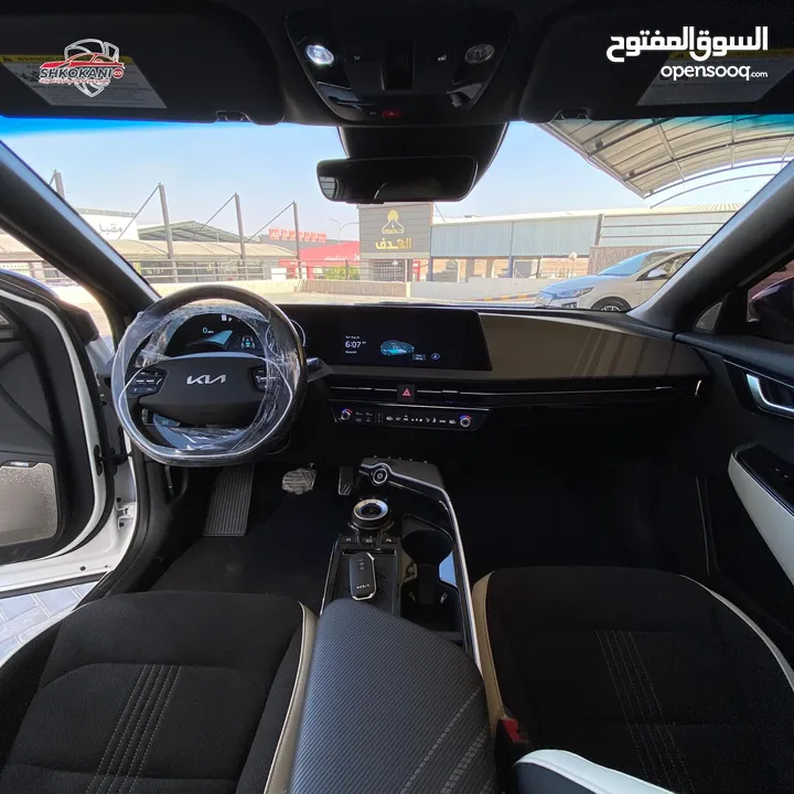 كيا EV6 Electric موديل 2023 صنف GT line ممشى قليل جدا
