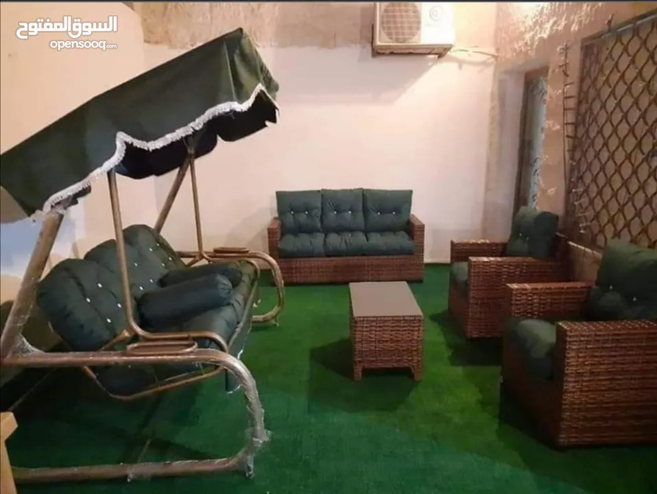 عروض على أطقم رتان الخماسي فقط 1115 شامل التوصيل داخل عمان والزرقاء
