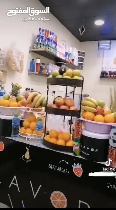 لليع محل عصير ( juice shop for sale)