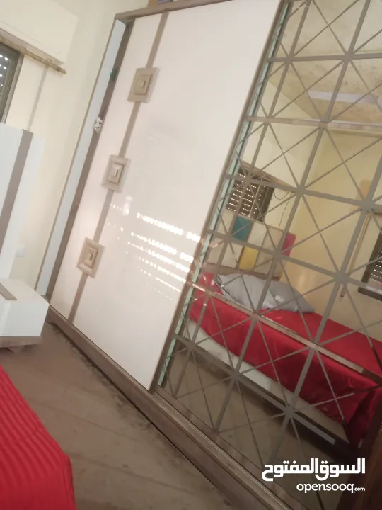 غرفة نوم خشب ثقيل جدا لون ابيض ماستر نظام تركي