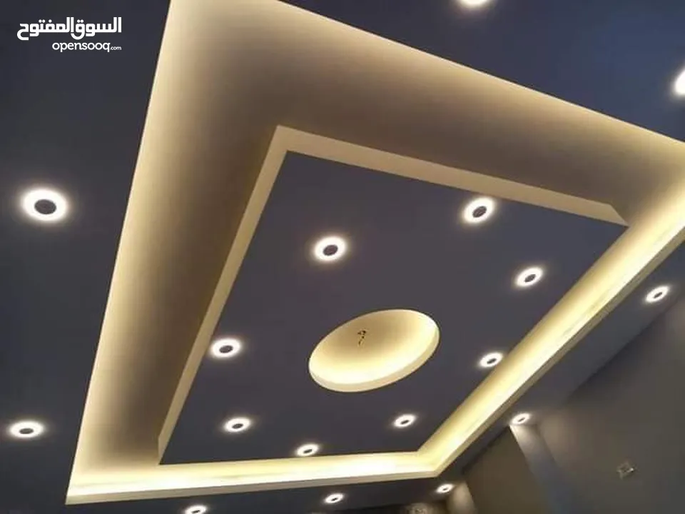 ديكورات داخلية تخص جبص بورد وكافة اعمال الصيانه المنزليه والشقق الفندقية فلل اسكانات تنفيذ كافةأعمال