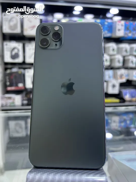 iPhone 11 Pro Max 256 GB ايفون 11 برو  ماكس مستعمل بحالة الوكالة غير مفتوح او مصلح  ( كفالة محل 14 )