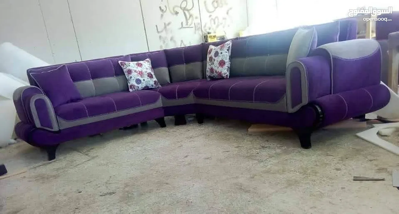 تفصيل وتنجيد جميع انواع المفروشات والجلسات بأسعار مناسبة جدا وشغل عالي الجودة