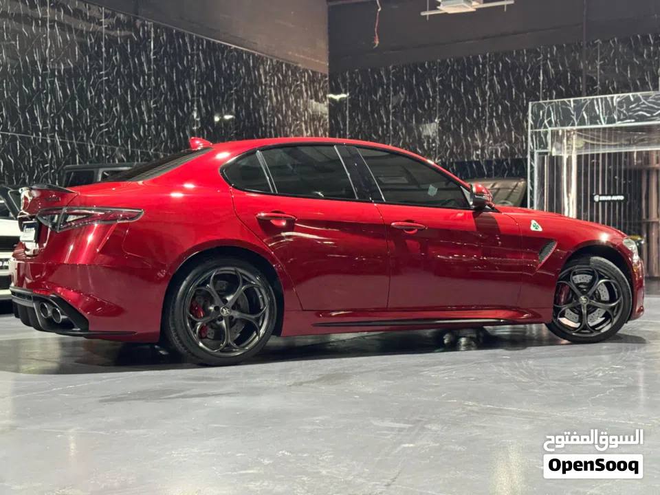 2021 Alfa Romeo Giulia Quadrifoglio, Nov 2027 Alfa Romeo Warranty + Service Pack, Low Kms, GCC