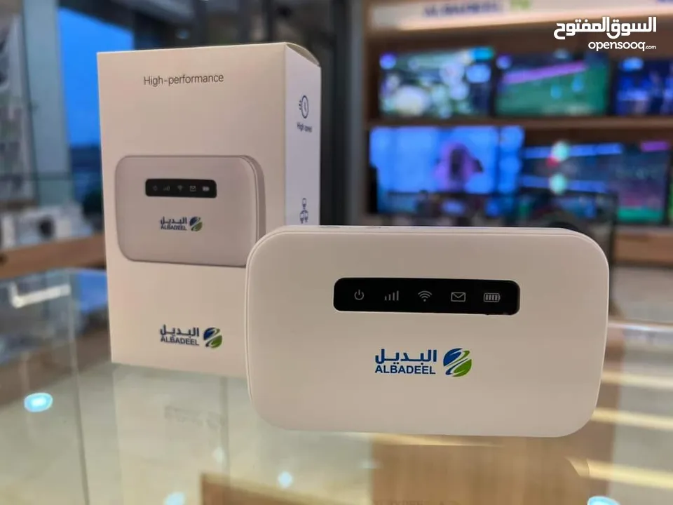 اجهزة انترنت (ماي فاي (4G)) ومنزلي تقدر تركبلها شفرة LTT او ليبيانا او مدار