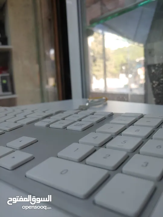 Apple Original Aluminum USB Keyboard Used لوحة مفاتيح ابل اصلي سلكي مستعمل