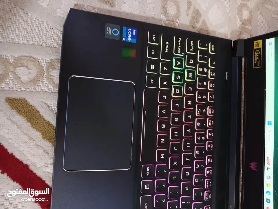 Acer Predator RTX 3060 نظافة عالية لابتوب العاب