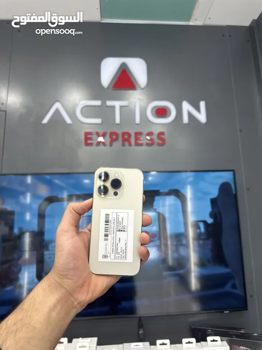 iPhone 14 Pro 128 GB used  ايفون 14 برو 128 جيجا مستعمل بحاله الوكاله  بطاريه 88‎%‎ لون ذهبي