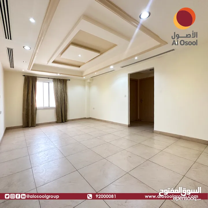 Spacious 2bhk Apartments for rent in AL Khwuair شقق واسعة من غرفتين نوم في الخوير