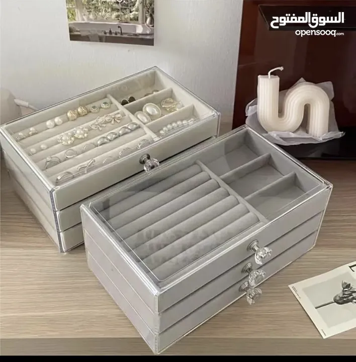 الترند في عالم الاكسسوارات والمجوهرات لراحه وتنظيم وترتيب اكتر اعتنمي سعر العرض