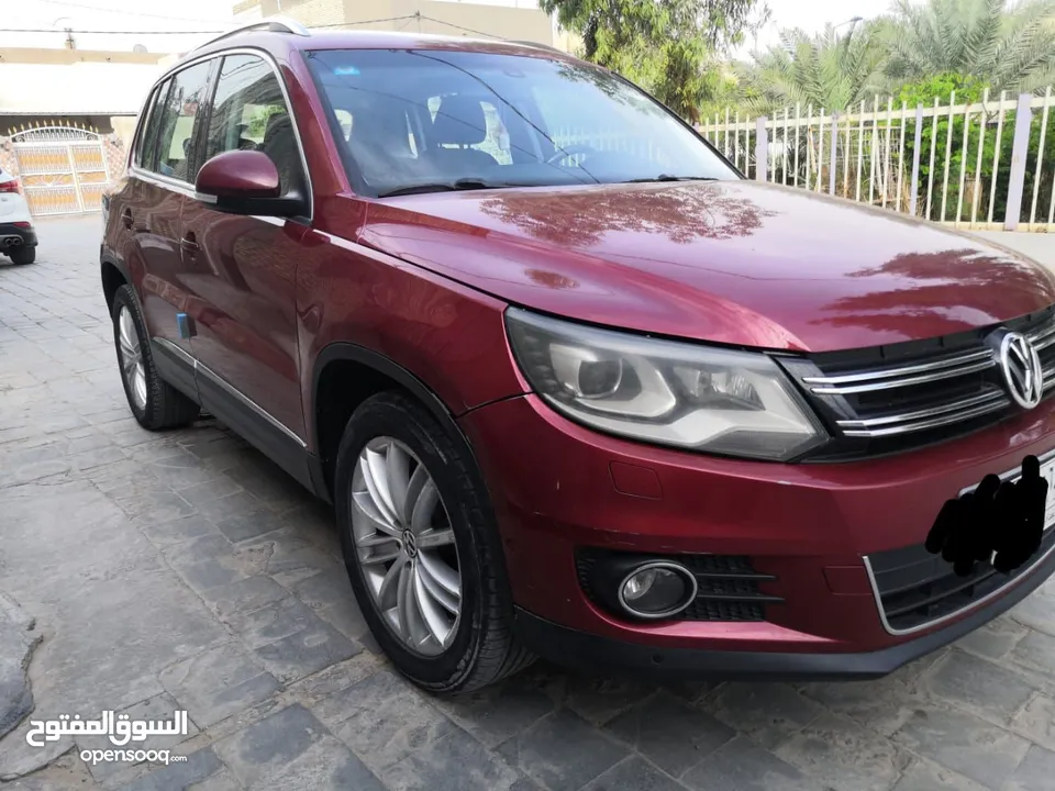 فولگس ڤاگن تيگوان Tiguan 2013 اللون ماروني