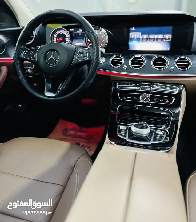 مرسيدس e200 2017 amg kit وارد غرغور عداد 55000 km