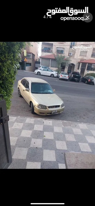هونداي فيرنا بحالة الوكاله