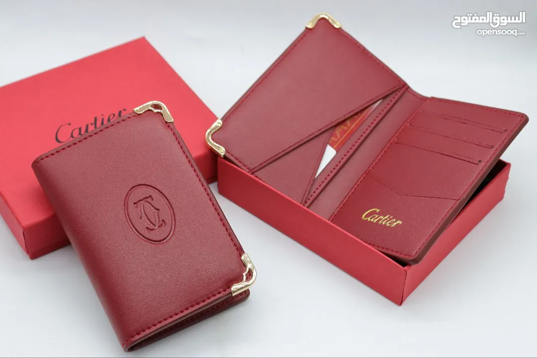 محفظة كارتير رجالية .. Cartier men's wallet جودة عالية بأشكال وألوان متعددة ..اطلبها الآن.