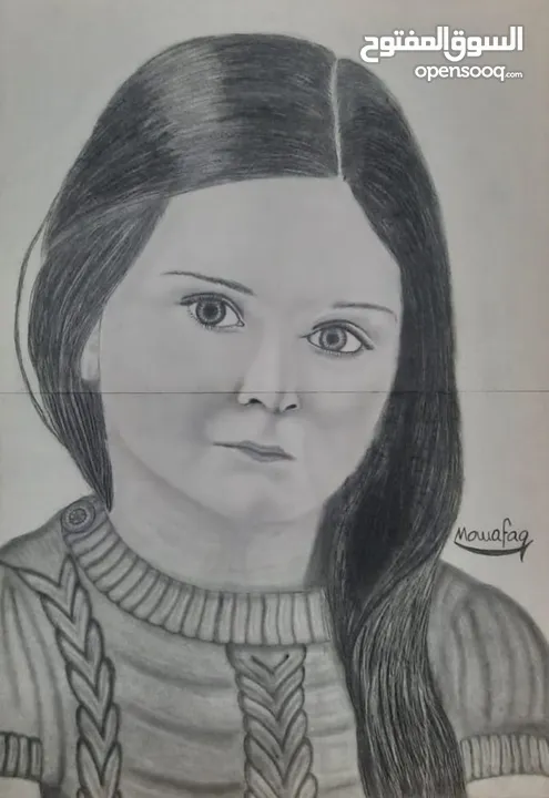 لوحات فنية رسم يدوي حسب الطلب