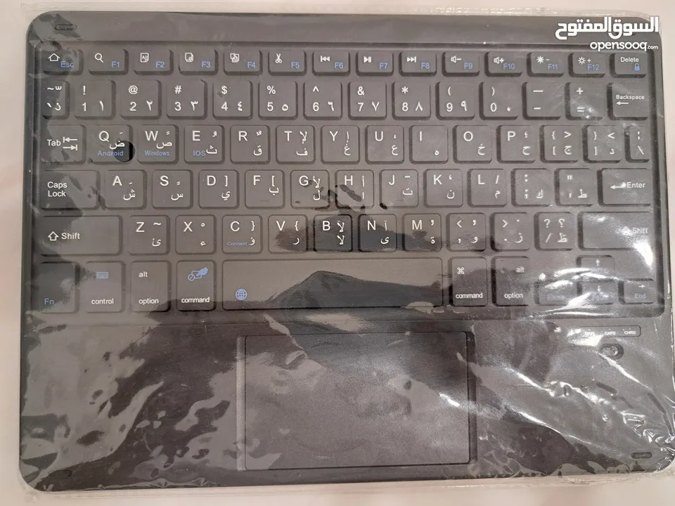 لوحة مفاتيح لاسلكية بلاك فيو K1 للجهاز اللوحي والهاتف (عربي-إنجليزي)  جديدة غير مستخدم نهائيا