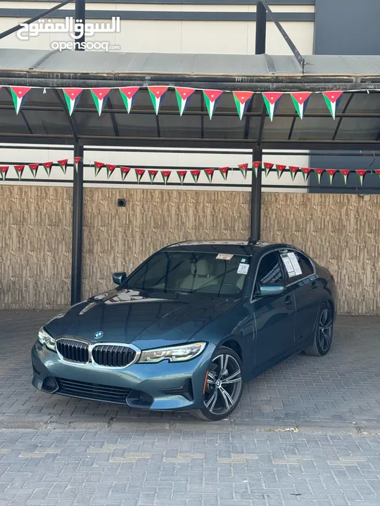 BMW 330e Sport 2021  Plug-in Hybrid  فحص كامل  كلين تايتل  جمرك جديد