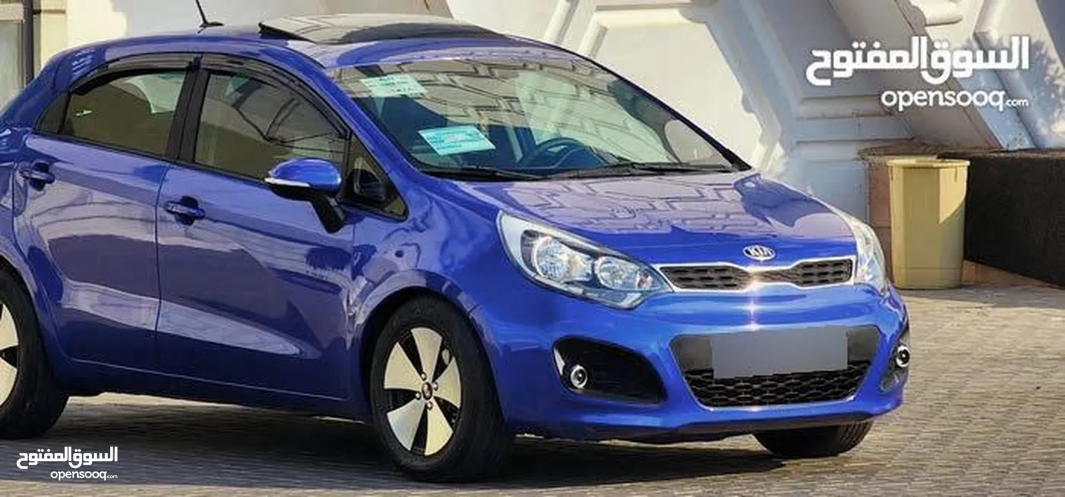 KIA RIO 2012 كيا ريو 2012 هاتش باك فل كامل مع فتحه أعلى مواصفات