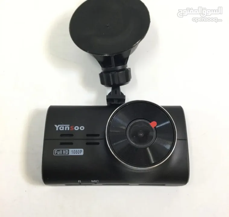 كاميرا Yansoo سوداء مقاس 2-3 بوصة عالية الوضوح ومسجل القيادة عالي الدقة