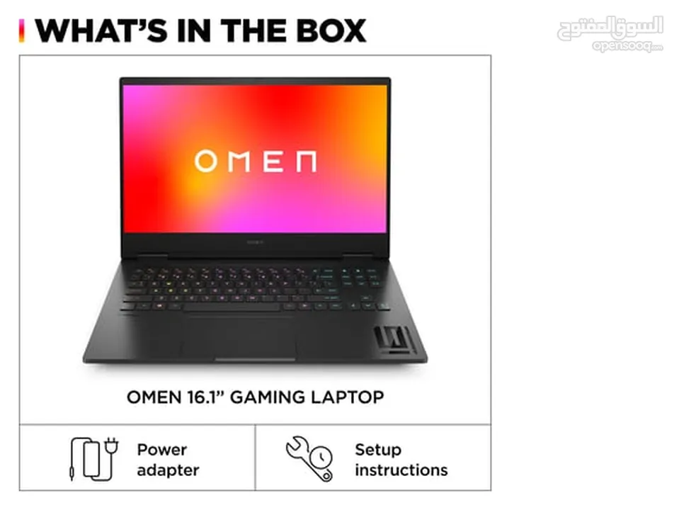 عرض مؤقت لابتوب كيمنك بشاشة 2k من شركة HP Omen