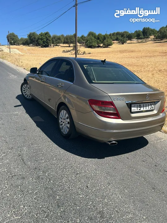مرسيدس C200 2009 البيع بدون رقم