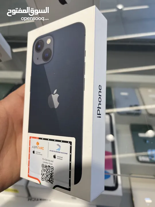 Iphone 13 128gb new no active abm Middle East  ايفون 13 128جيجا جديد كفالة الوكيل الرسمي بالاردن