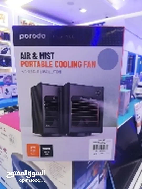 Porodo water&ice Nano mist coiling fan 6h working