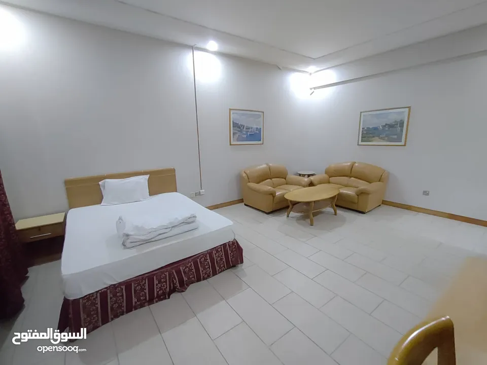STUDIO FOR RENT IN JUFFAIR FULLY FURNISHED  WITH EWA