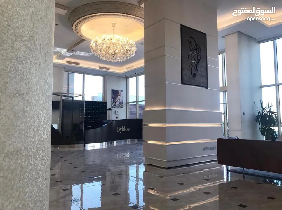 شقة سكنية للايجار فى Byblos complex السالميةقطعة9الدور15 Sea view