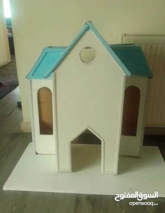 Frozen theme cat castle قلعة قطط  Handmade صناعة يدوية  For Indoor & Outdoor use داخل او خارج المنزل