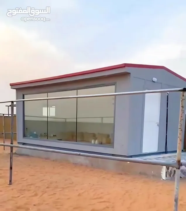 كرفان ضد الحريق تصميم حسب الطلب