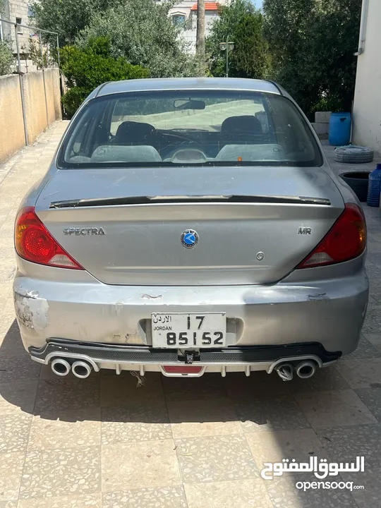 كيا سبكترا موديل 2002 MR اعلى صنف للبيع بداعي السفر
