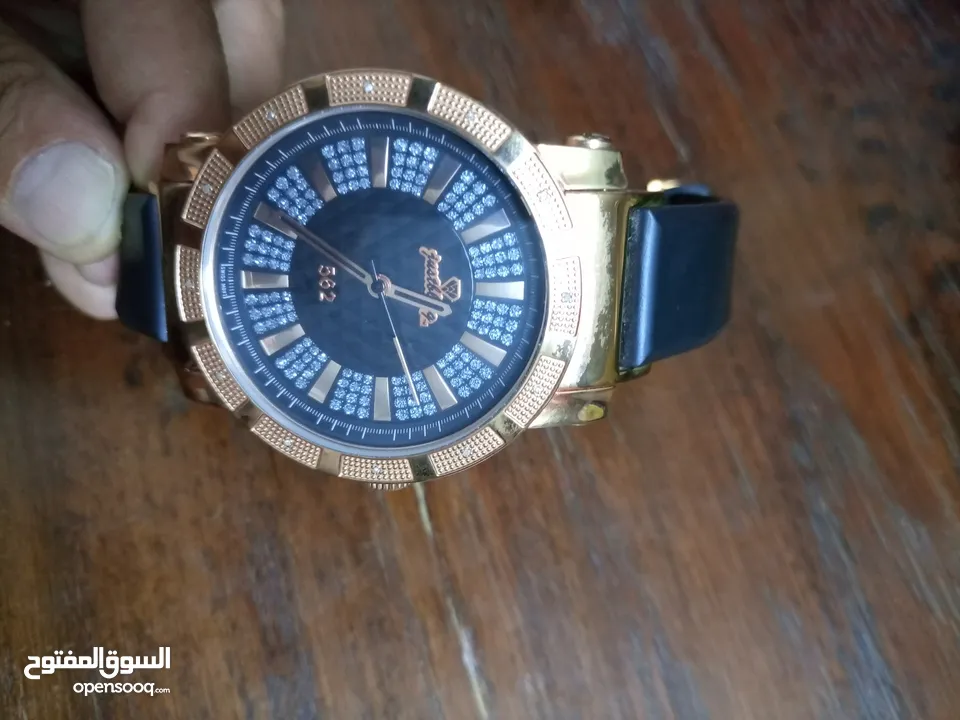 ساعة جست بلنج سويسري اصلي مطليه ذهب