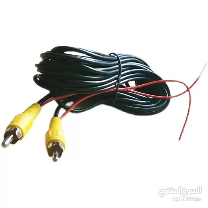 Power Cable (1m), Video Cable (6m) - 10 JD