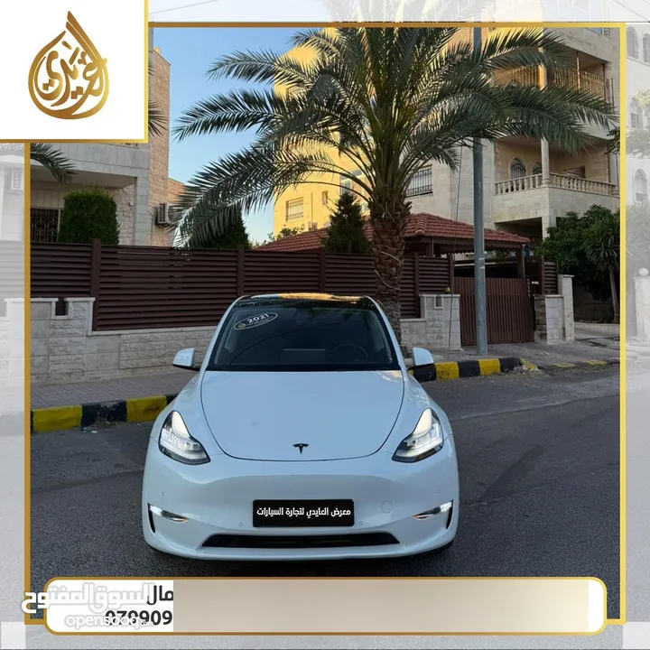 تيسلا 2021 بدفعة اولى 2500 TESLA MODEL Y