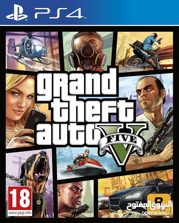 Gta ps4 للبيع او مراوس