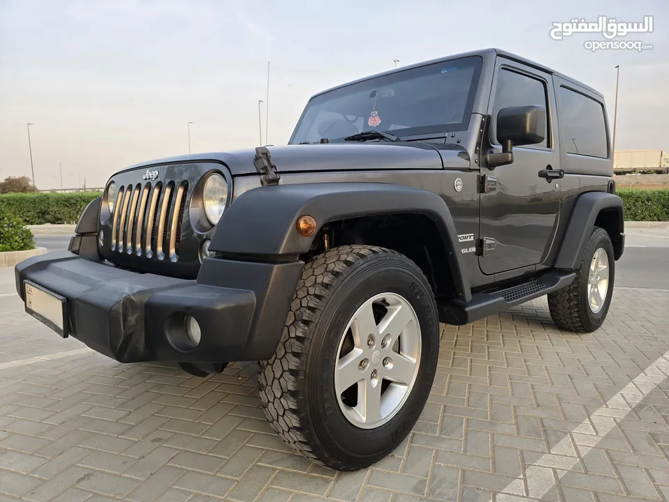 Jeep Wrangler Sport 2017 GCC Lady Driven (Single Owner)