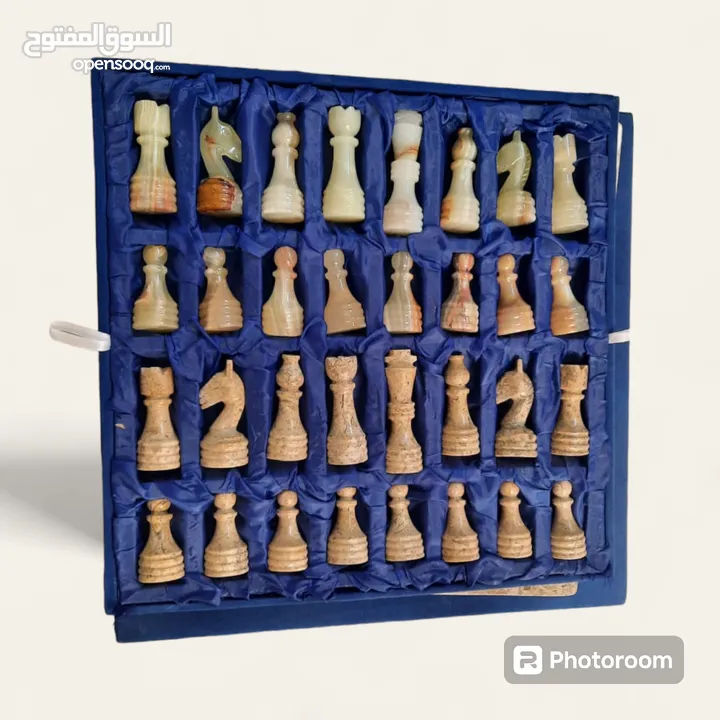 New Marble Chess onyx  set
