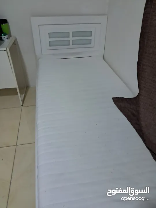 ikea single cot and mattress