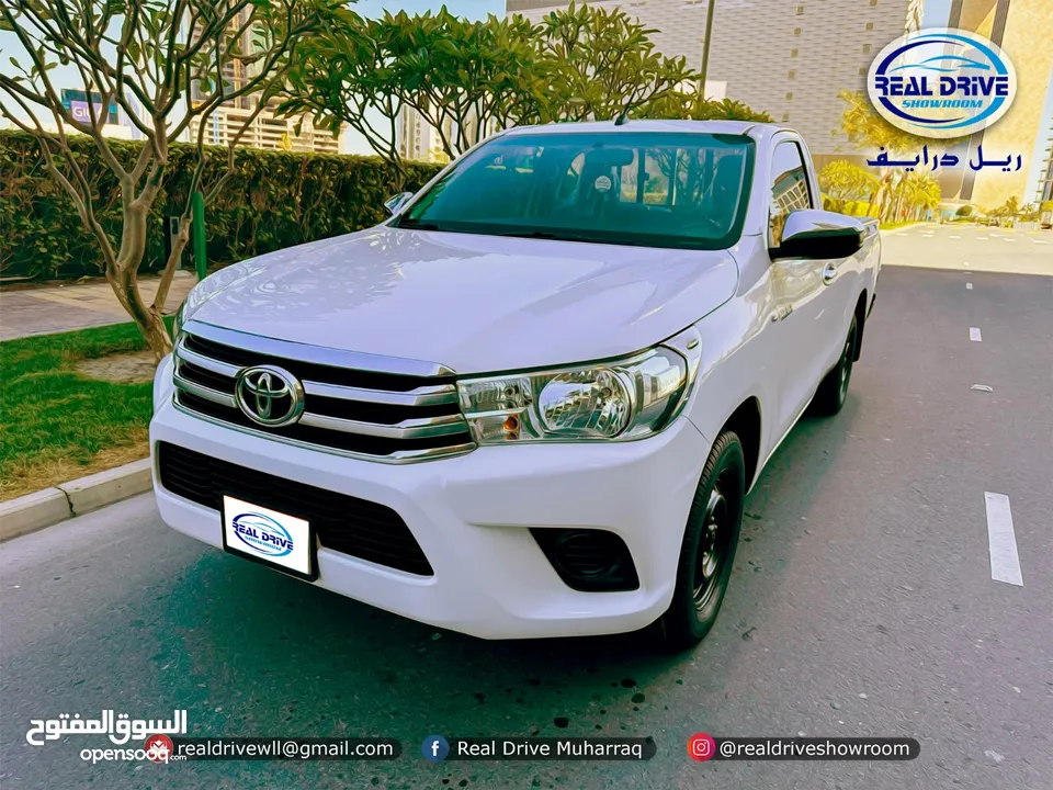 ** BANK LOAN AVAILABLE**  TOYOTA HILUX - PICK UP  SINGLE CABIN  Year-2018  Engine-2.0L  79000KM
