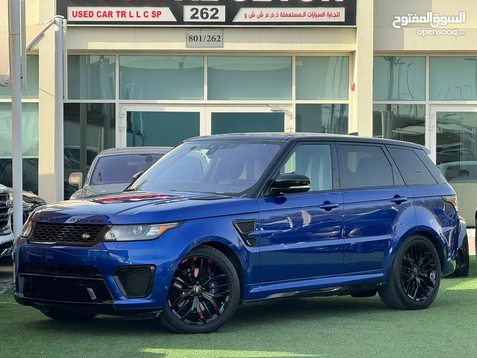RANGE ROVER SPORT SVR 2017 IMPORT CANADA FULL OPTION NO ACCIDENT CLEAN TITLE