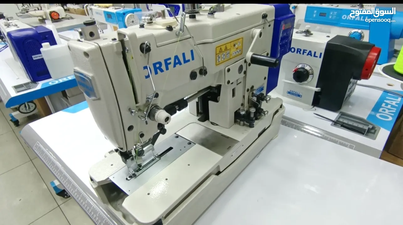 ماكينة عراوي ORFALI  buttonhole machine