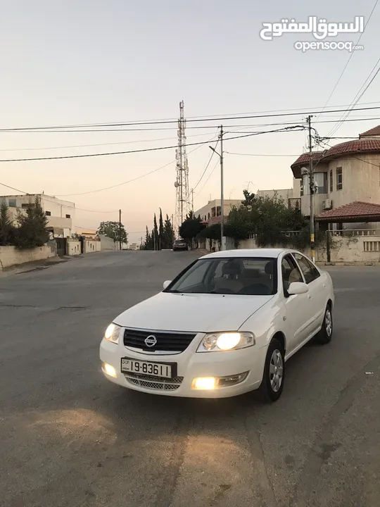 نيسان صني 2012 خصوصي الاصل فحص 3 جيد قصعه بحالة الوكالة