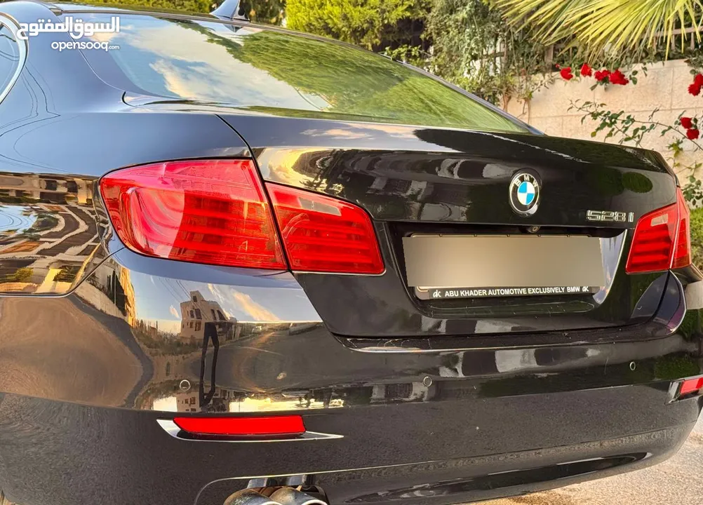 للبيع او البدل ع اقل سعر.  BMW 528i فحص كامل موديل 2014