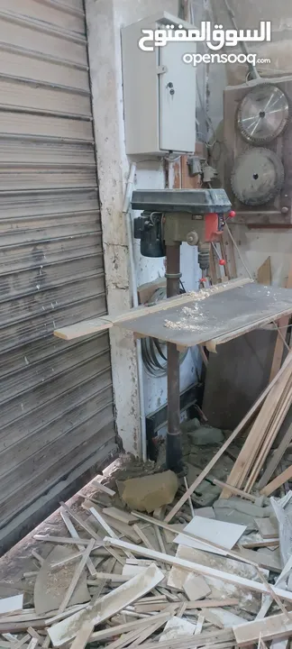 عدة منجرة كاملة نوعscm اطالي للبيع بسعر مغري بمنطقة صويلح شارع جرش القديم واذا بتحب خود معها الموقع