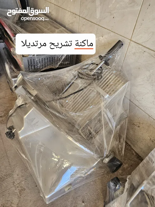 #للبيع #لاصحاب#المطاعم#والسوبرماركت#والملاحم 1.مياكن فرم لحمة مع تبريد 2.مياكن تشريح مرتديلا 3.منشا